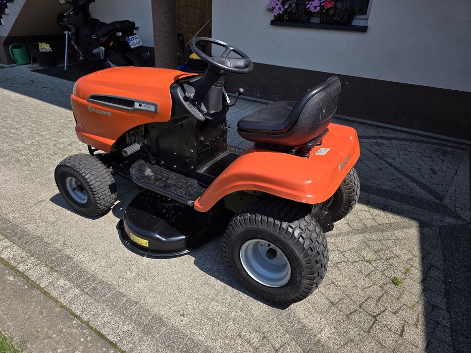 Husqvarna LT141 14HP Briggs 2 noże Manual  Mulczer  Traktorek Kosiarka