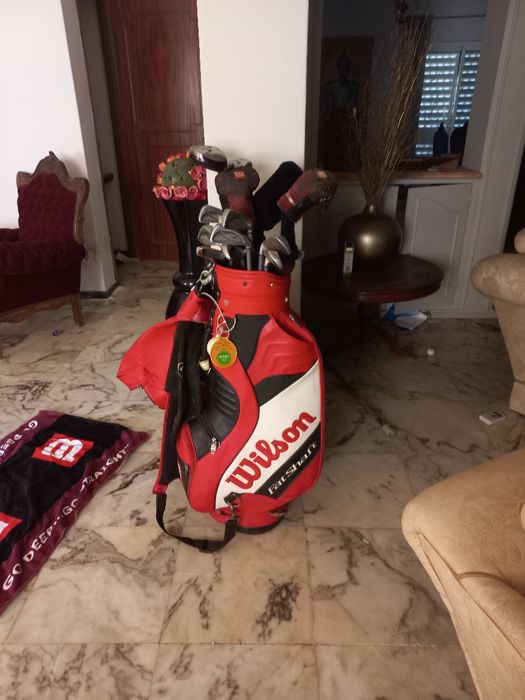 Full set de tacos de golf wilson fatshaft deepred