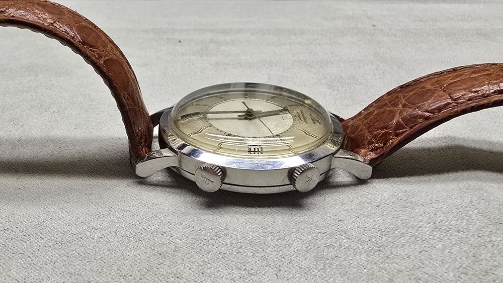 Zegarek JAEGER LeCoultre Memovox  Jumbo 37mm stan  bdb .