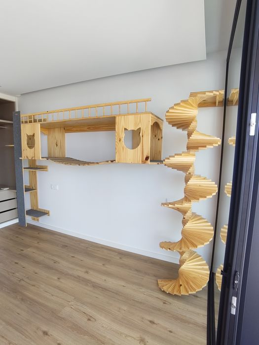 PLAYGROUND para gato - Parque de brincar para gato-Parquinho para gato