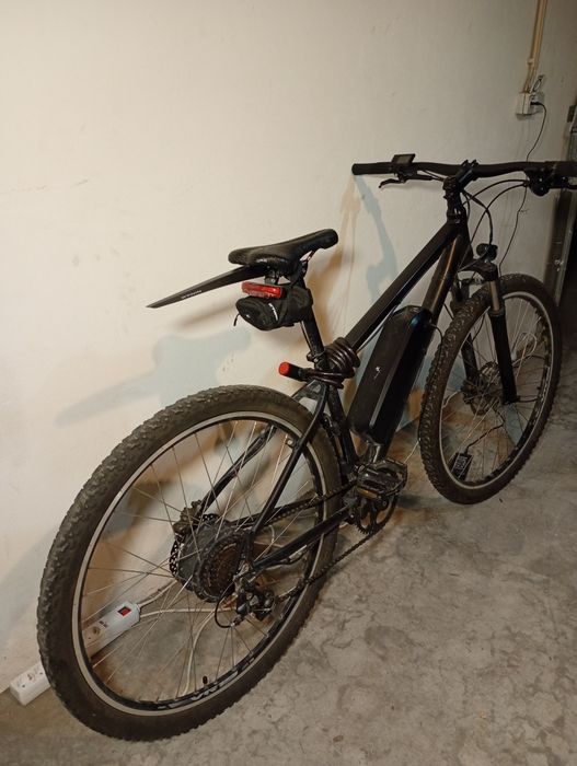 Bicicleta elétrica 500W motor MXUS 50km/h para mobilidade diária