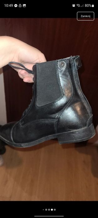 Zimowe buty jeździeckie