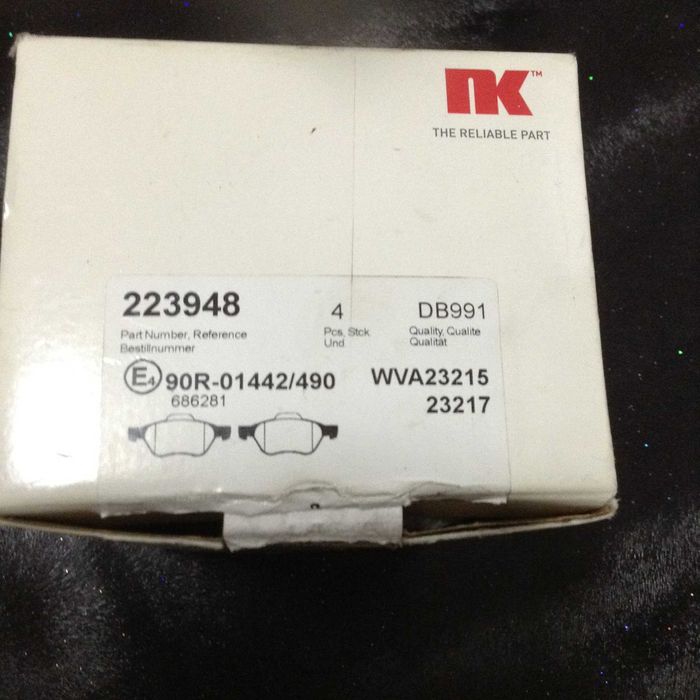 Pastilhas de travao renault megane 2