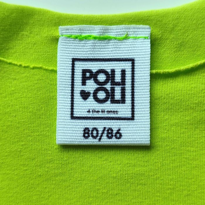 T-Shirt unisex Poli Oli Limonka 80-104