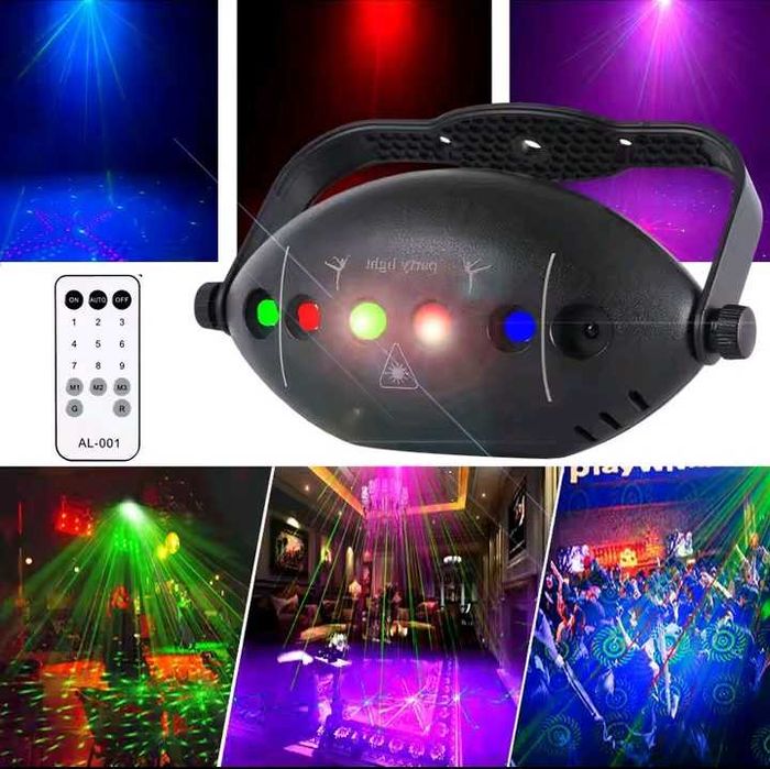 Проектор лазерный з эффектом стробоскопа