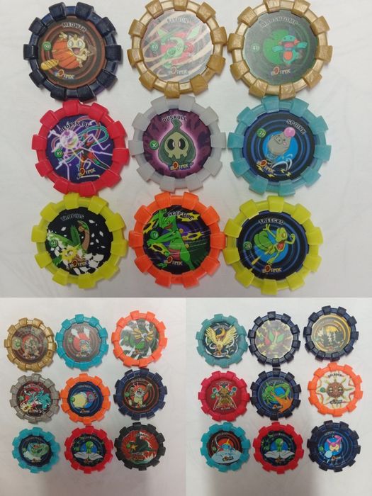 Tazos Pokémon Boinx originais