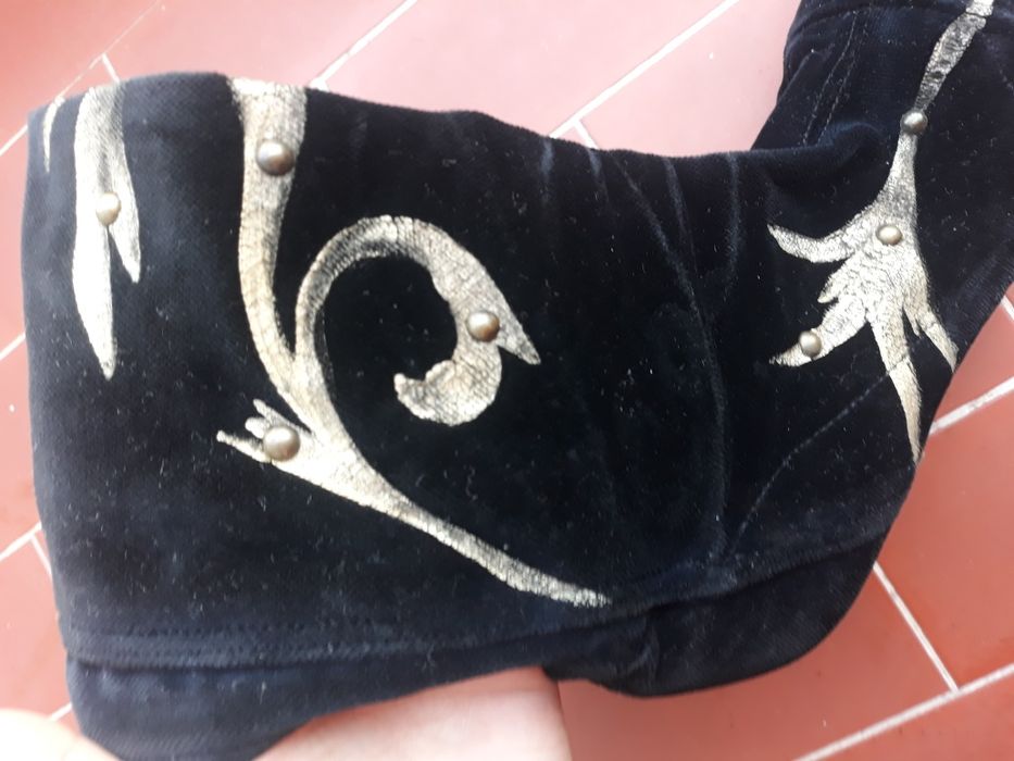 Bota Luis Onofre em veludo N°34