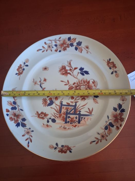 Prato de bolo vista alegre  serviço Imari