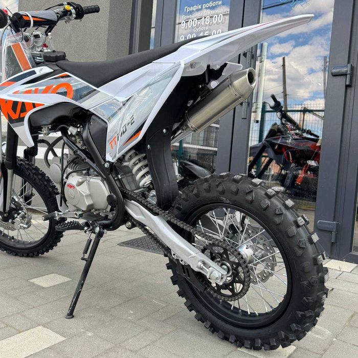 Пітбайк Kayo TT140-2 електростартер, 17/14, 11 к.с., бак 6 л доставка