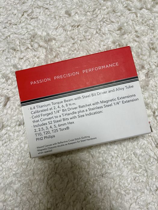 Набір ключів Silca T-Ratchet + TI-Torque Kit