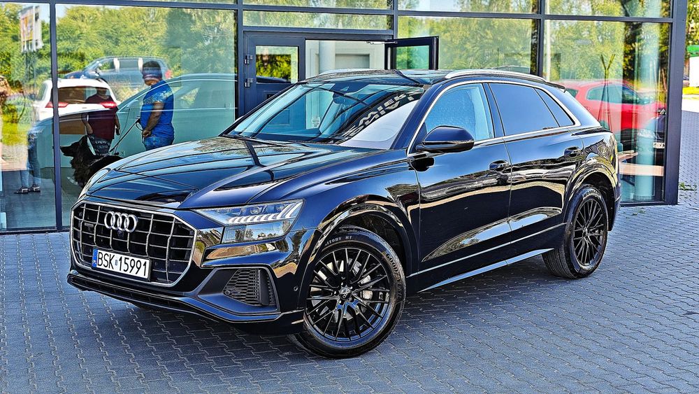 Audi Q8 MATRIX head up DOCIĄGI bang&olufsen 340km mHEV