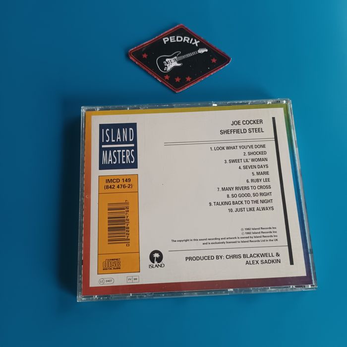 Joe Cocker > Sheffield steel   CD