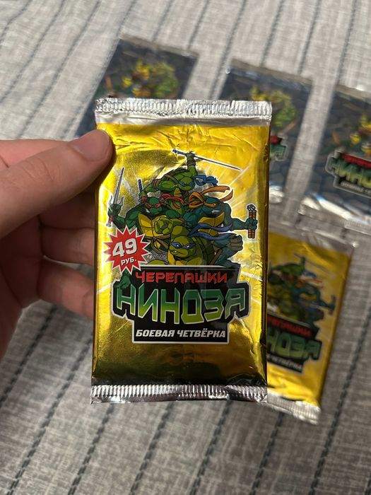 Открытые бустеры Черепашки Ниндзя Путь Ниндзя и Воины тени