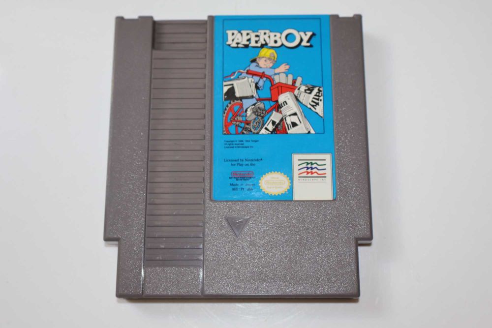 Gra Paperboy na konsolę Nintendo Entertainment System (NES) wersja NTSC, Stan Bardzo Dobry