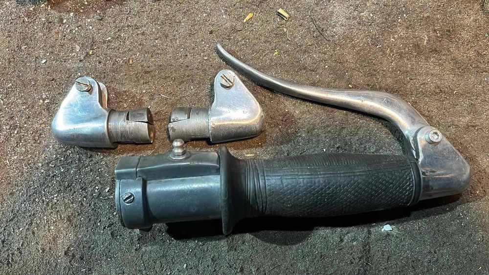Ручка газа К-750 М-72 обратка важіль вижиму кронштейн