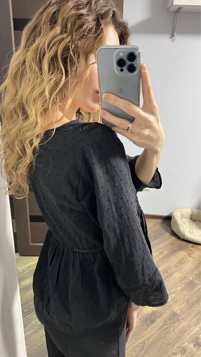Стильна чорна кофта Pull&Bear