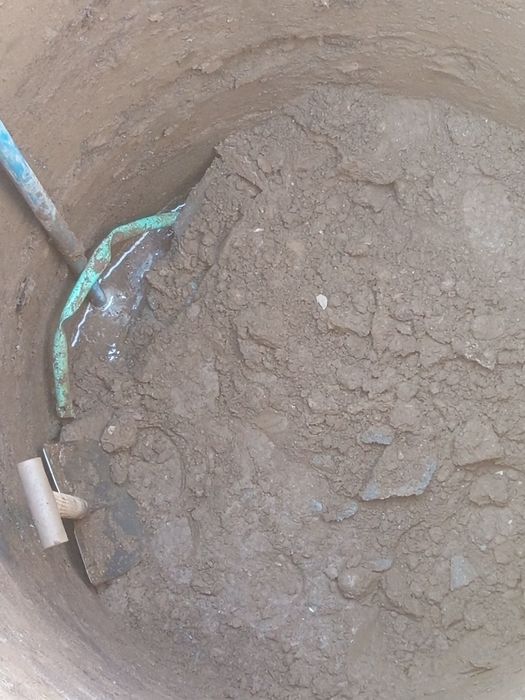 Limpieza de poços de agua