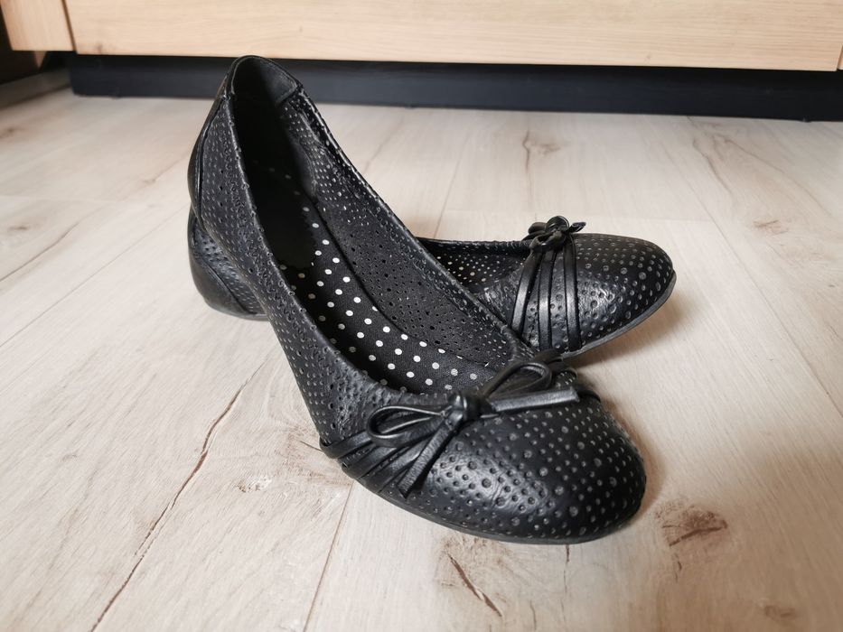 Balerinki z kokardką, rozm. 38