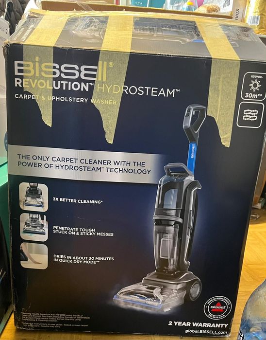 Bissell Revolution HydroSteam odkurzacz piorący do dywanów i tapicerek