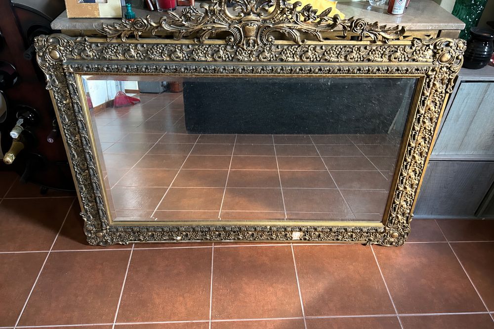 Conjunto espelho e mesa