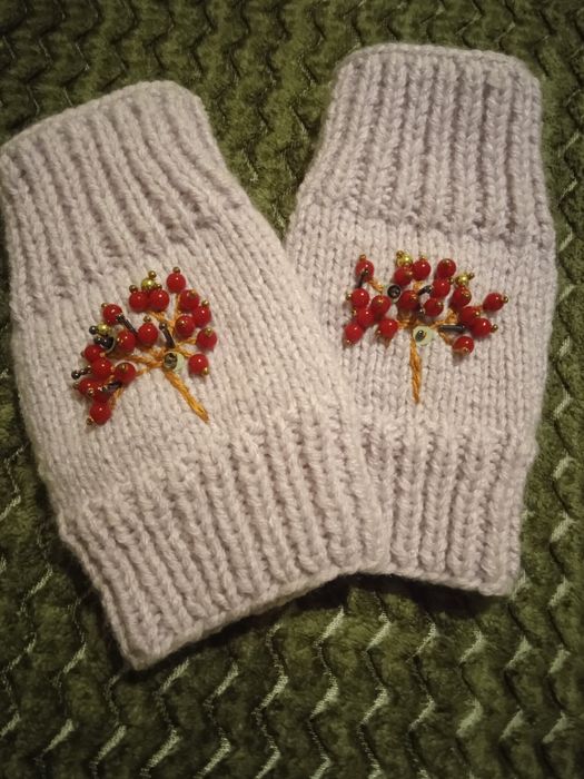 Продам митенки ручной работы