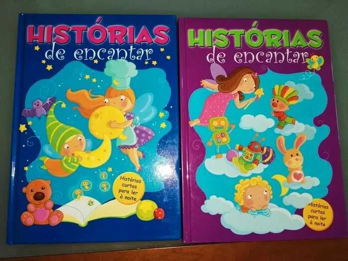 2 Livros coleção Histórias de Encantar*