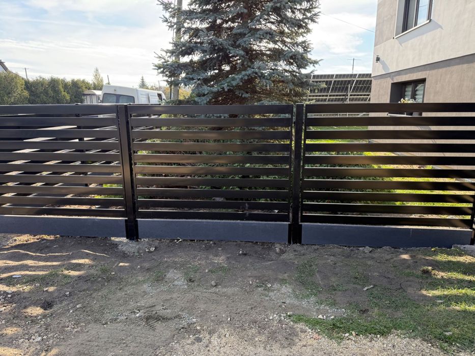 OGRODZENIE PALISADOWE Palisada ogrodzeniowa ogrodzenie Panelowe