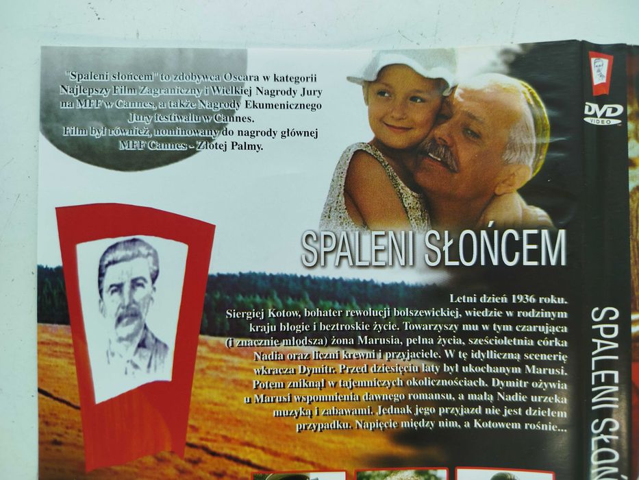 Spaleni słońcem Nikita Michałkow DVD kino świat