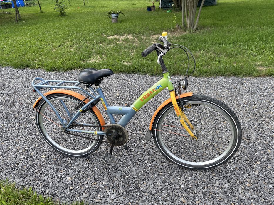 Rower dziecięcy młodzieżowy holenderski BigBike Urban24