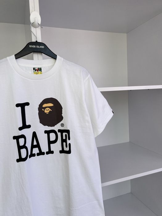 Футболка Bape I LOVE BAPE TEE Оригінал