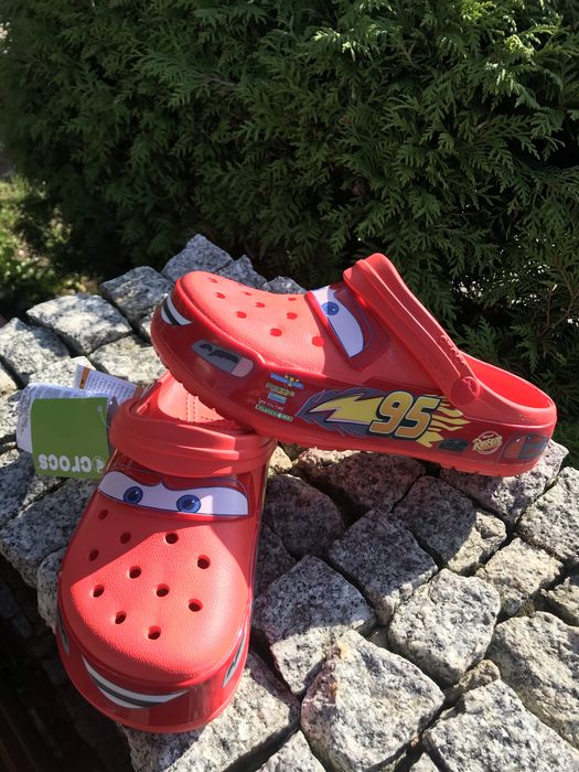 Crocs klapki zygzak mcqueen na lato 37-38