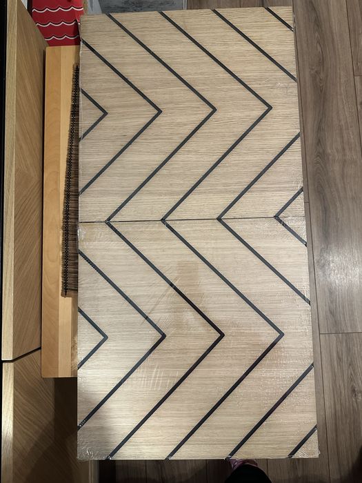 Dwa panele meblowe drewniane