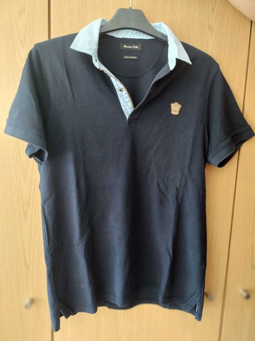 Polo azul Massimo Dutti