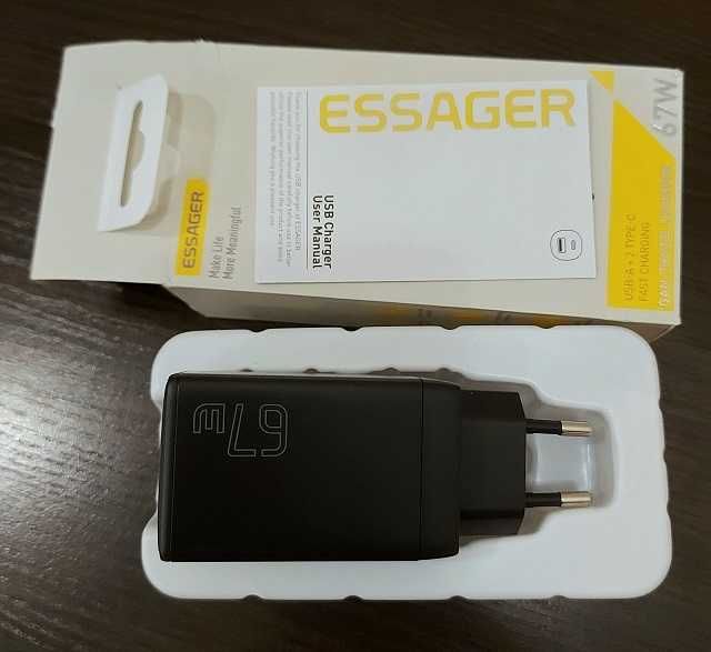 Зарядний пристрій   Essager   67W