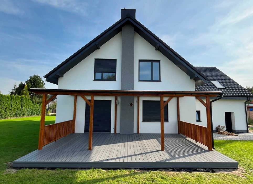 Tarasy, Zadaszenia, Altany. Projekt 3D i budowa. BUDUJEMY CAŁY ROK!