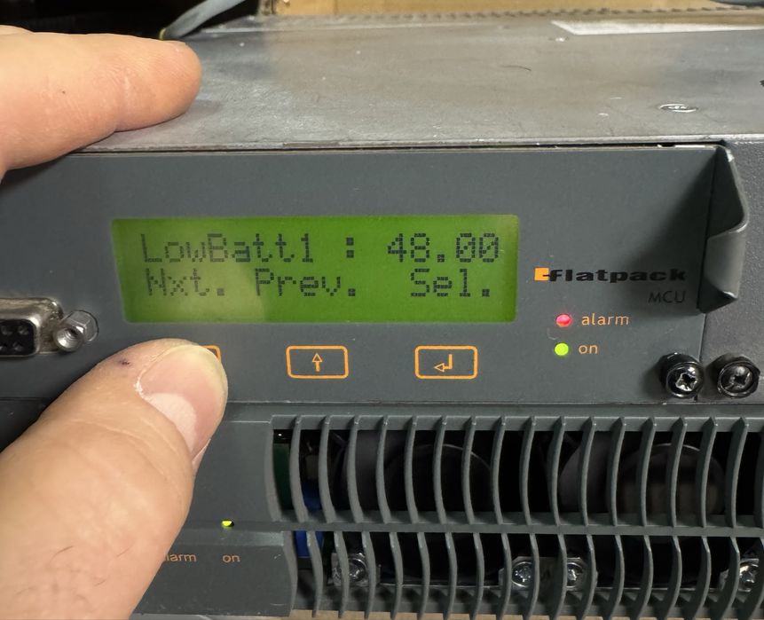 Швидка зарядка для Lifepo 48V, Eltek Flatpack   3,6КВт на три модулі