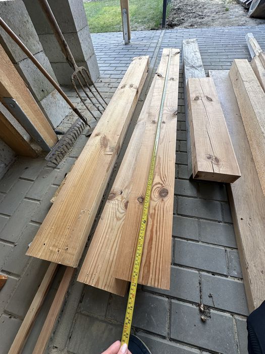 Belki drewniane strugane