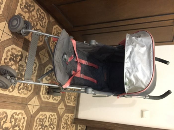 Коляска-трость Maclaren Quest Charcoal/Primrose