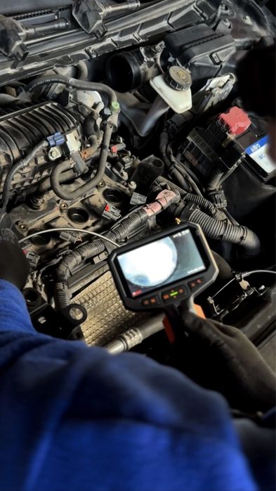 Ремонт двигателя/Диагностика двигателя/Эндоскопия двигателя.