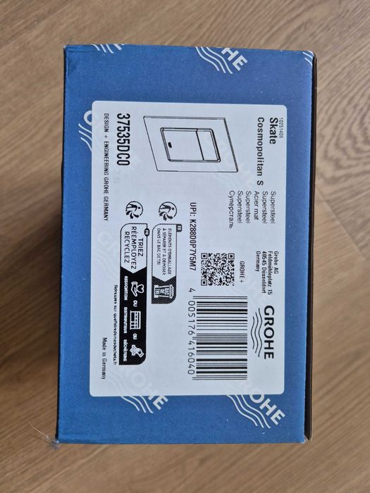 Przycisk Grohe do WC - Skate Cosmopolitan S - SuperSteel - 37535DC0