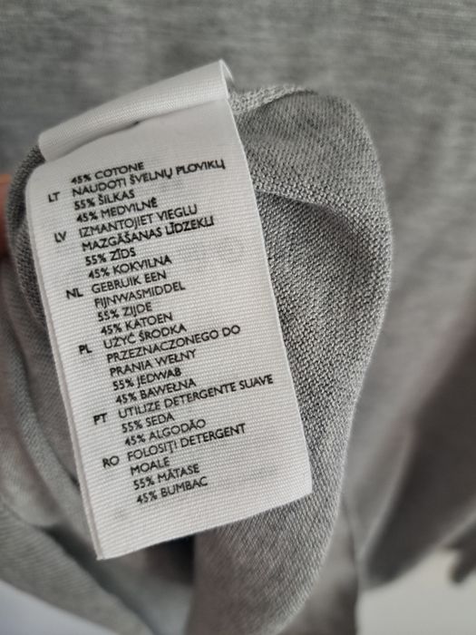 COS sweter jedwabny