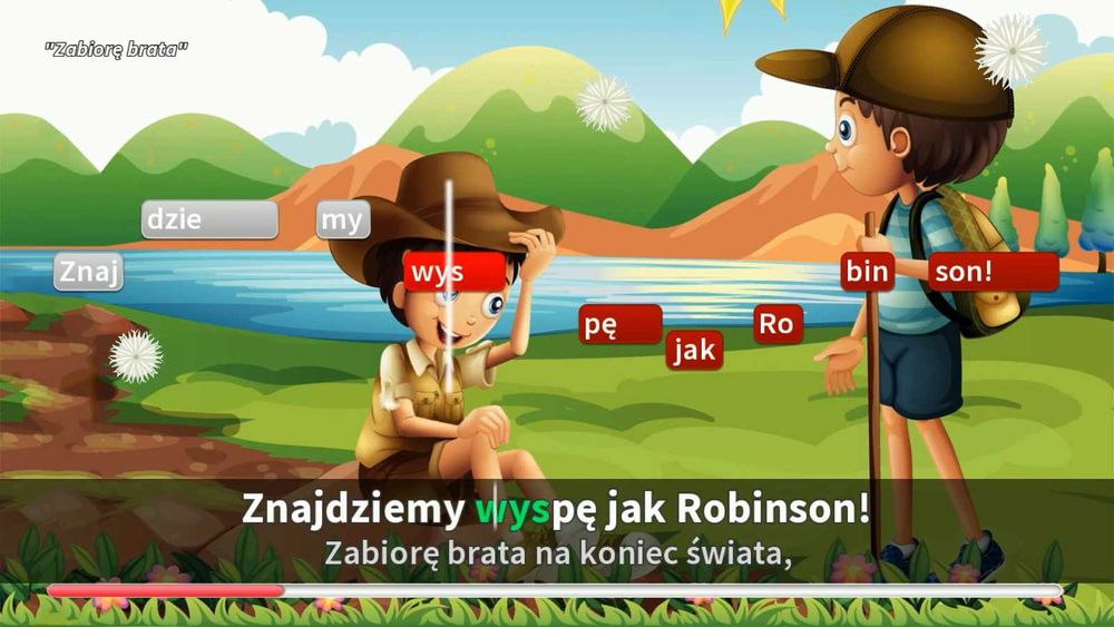 Karaoke dla dzieci - 100 polskich piosenek do nauki śpiewu i zabawy