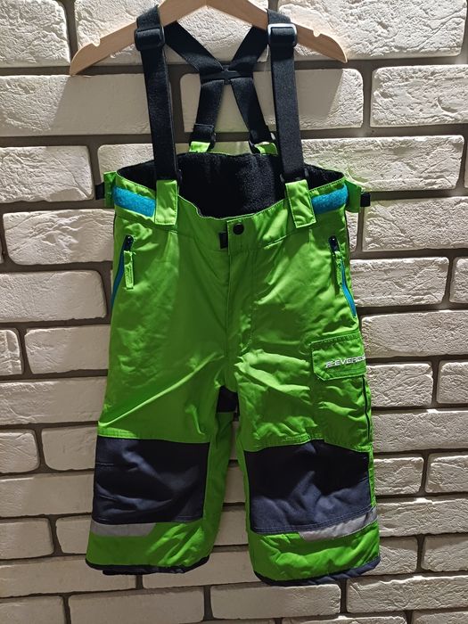 Spodnie narciarskie zielone Everest roz. 86.