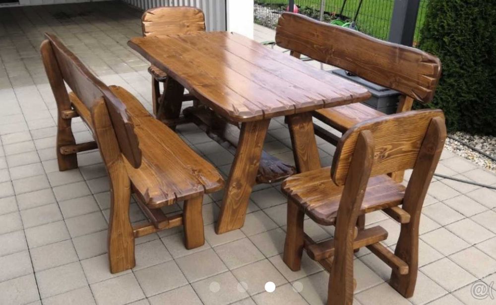 Meble ogrodowe, komplet ogrodowy