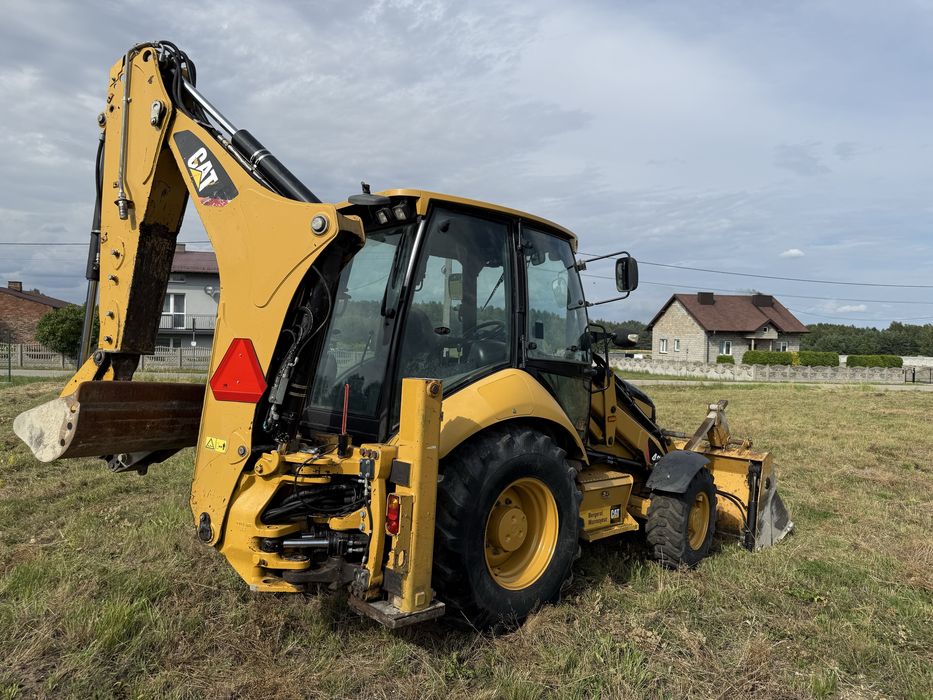 Cat 428e caterpillar 3 lyzki  koparko ladowarka cat jcb