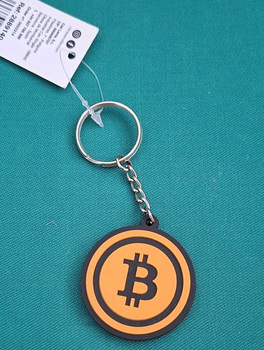 Porta-Chaves Bitcoin - NOVO