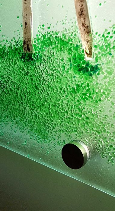 Ręcznie wykonana lampka led na ścianę - Brzozy