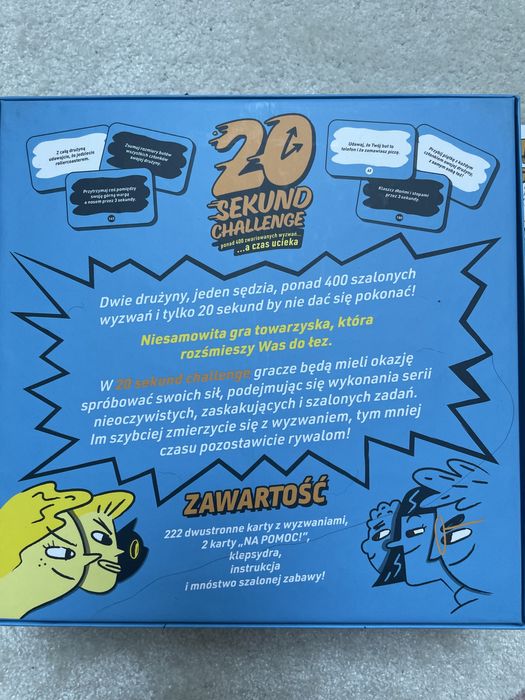 Gra 20 sekund challenge NOWA