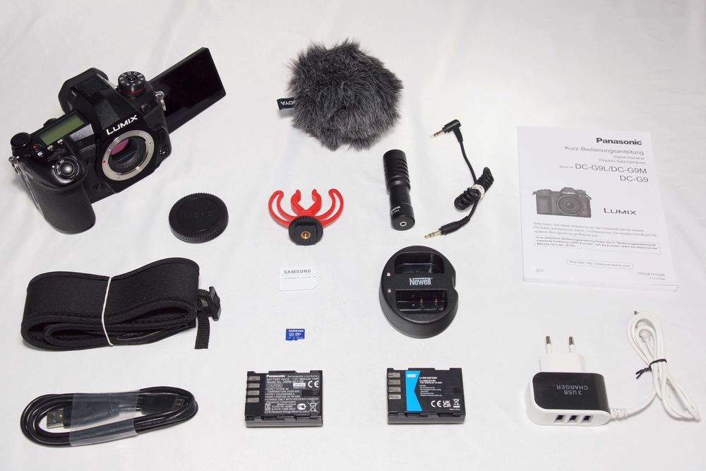 Aparat PANASONIC Lumix DC-G9 20.3Mpx 4K 23.874 zdj. 128GB Gwarancja FV