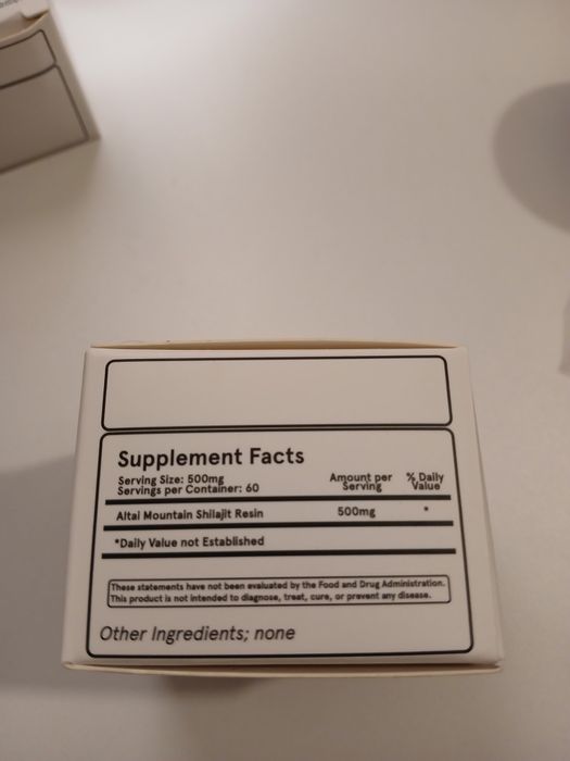 Shilajit BASED Supplement